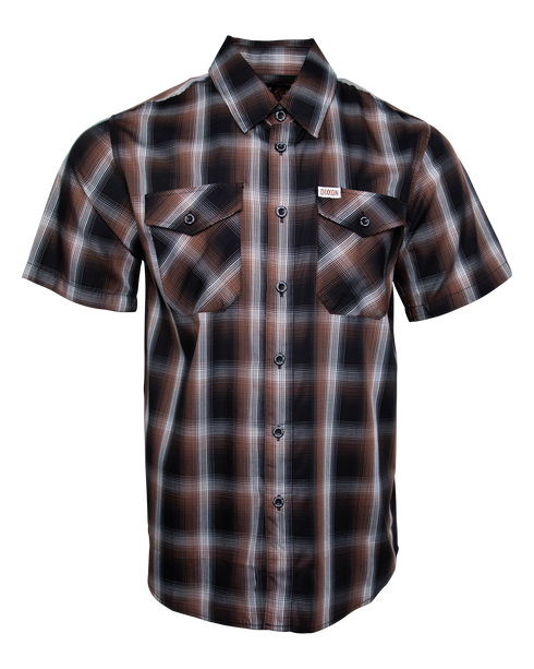 LOUISVILLE BAMBOO SHORT SLEEVE BUTTON UP - MENS